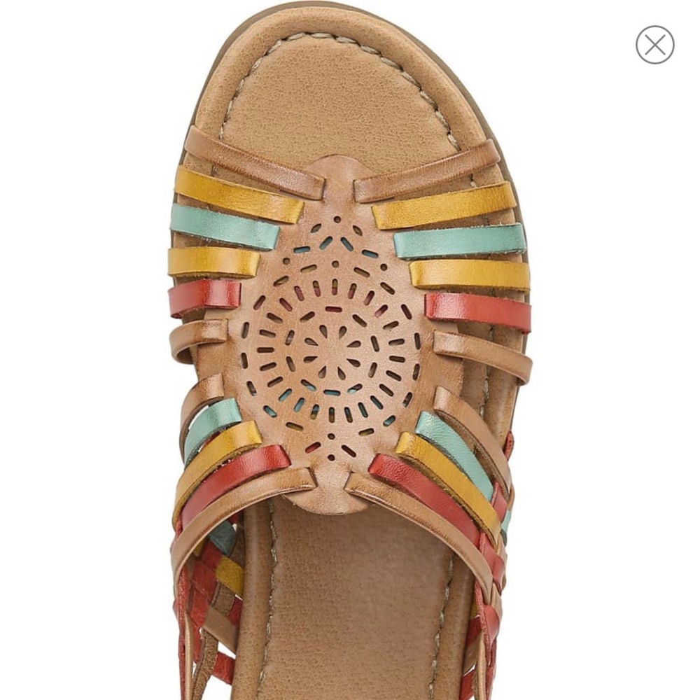 Naturalizer Whistle Camel Multicolor Sandal
